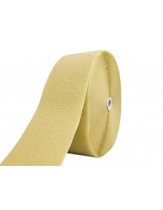 ROLLO DE 25 MTS CINTA DE CIERRE (TIPO VELCRO) BEGE 131 PARTE PELO