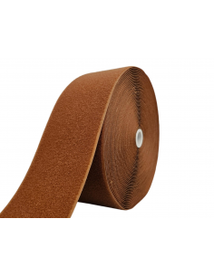ROLLO DE 25 MTS CINTA DE CIERRE (TIPO VELCRO) MARRÓN 137 PARTE PELO