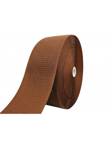 ROLLO DE 25 MTS CINTA DE CIERRE (TIPO VELCRO) MARRÓN 137 PARTE GANCHO