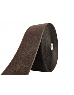 ROLLO DE 25 MTS CINTA DE CIERRE (TIPO VELCRO) MARROM ESCURO 153 PARTE PELO