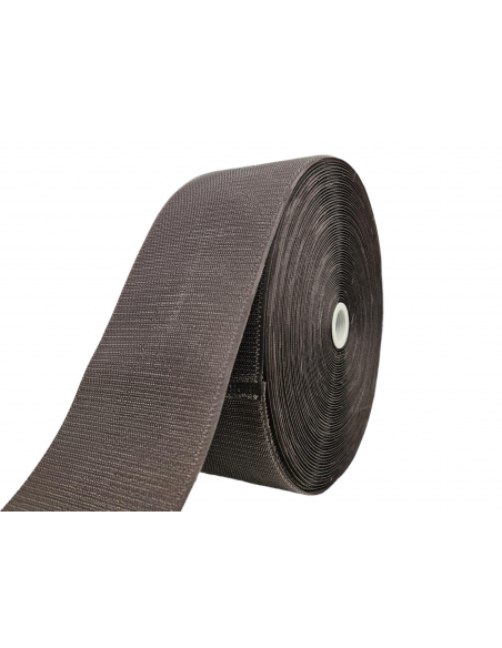 ROLLO DE 25 MTS CINTA DE CIERRE (TIPO VELCRO) GRIS AMARRONADO 157 PARTE GANCHO
