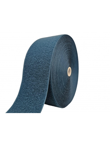 ROLLO DE 25 MTS CINTA DE CIERRE (TIPO VELCRO) TURQUESA OSCURO 160 PARTE PELO