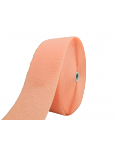 ROLLO DE 25 MTS CINTA DE CIERRE (TIPO VELCRO) ROSA SALMÓN 183 PARTE PELO