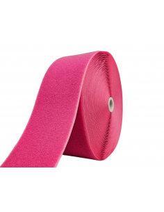 ROLLO DE 25 MTS CINTA DE CIERRE (TIPO VELCRO) ROSA 188 PARTE PELO