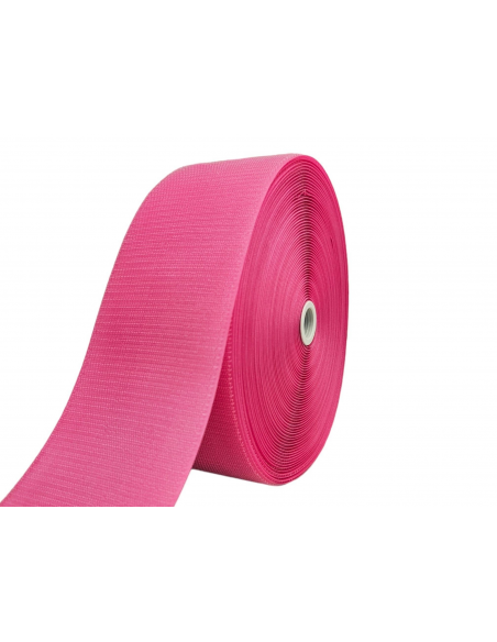 ROLLO DE 25 MTS CINTA DE CIERRE (TIPO VELCRO) ROSA 188 PARTE GANCHO