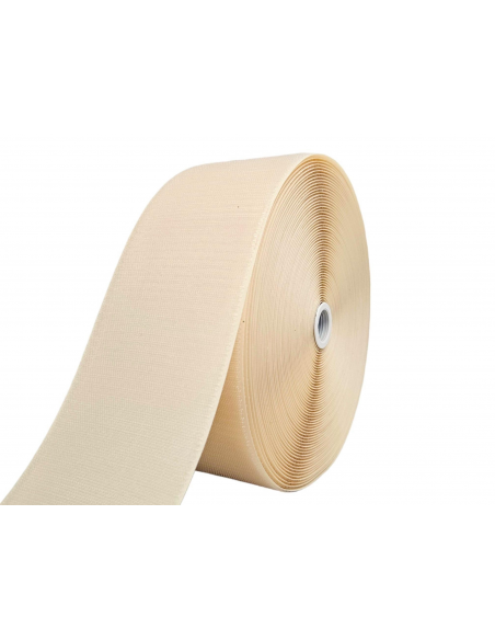 ROLLO DE 25 MTS CINTA DE CIERRE (TIPO VELCRO) BEIGE 193 PARTE GANCHO