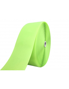 ROLLO DE 25 MTS CINTA DE CIERRE (TIPO VELCRO) VERDE FLÚOR 201 PARTE GANCHO