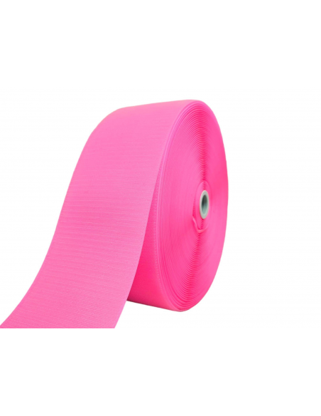 ROLLO DE 25 MTS CINTA DE CIERRE (TIPO VELCRO) ROSA FLÚOR 219 PARTE GANCHO