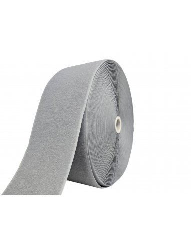 ROLLO DE 25 MTS CINTA DE CIERRE (TIPO VELCRO) GRIS 278 PARTE PELO