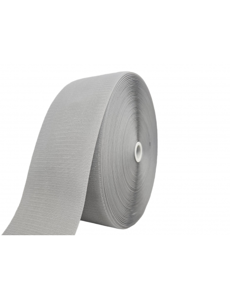 ROLLO DE 25 MTS CINTA DE CIERRE (TIPO VELCRO) GRIS 278 PARTE GANCHO