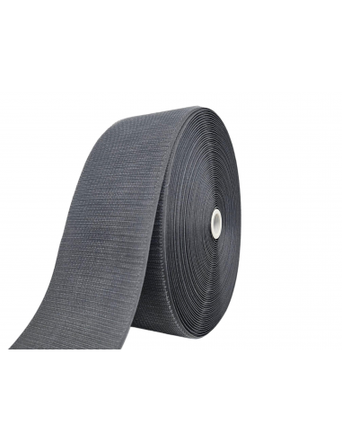 ROLLO DE 25 MTS CINTA DE CIERRE (TIPO VELCRO) GRIS OSCURO 288 PARTE GANCHO