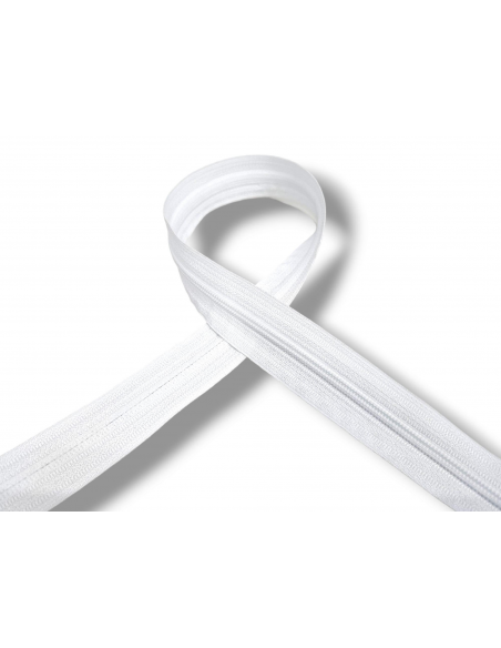 CREMALLERA BLANCA POR METROS NYLON MAYA 5