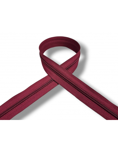 CREMALLERA GRANATE 083 POR METROS NYLON MAYA 5