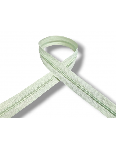 CREMALLERA VERDE MENTA 169 POR METROS NYLON MAYA 5