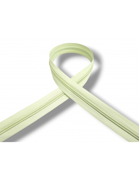 CREMALLERA VERDE CLARO 1015 POR METROS NYLON MAYA 5