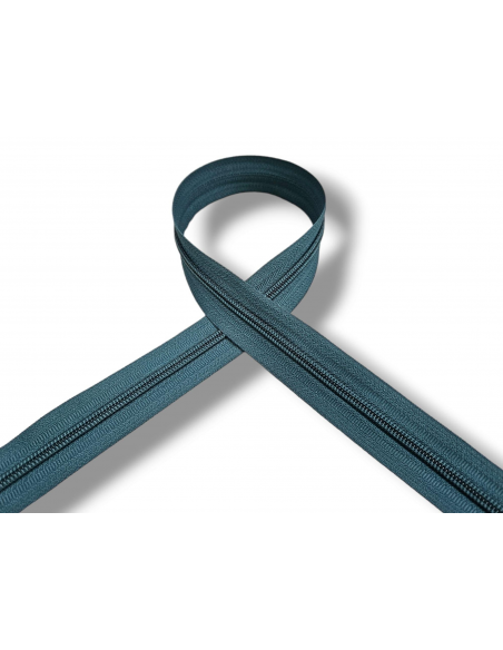 CREMALLERA VERDE OSCURO 1020 POR METROS NYLON MAYA 5