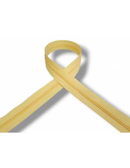 CREMALLERA AMARILLA 1022 POR METROS NYLON MAYA 5