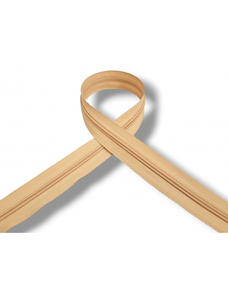 CREMALLERA AMARILLA 1047 POR METROS NYLON MAYA 5