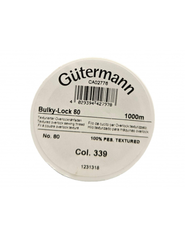 BOBINA HILO ESPUMA AZUL MARINO BULKY-LOCK 80...