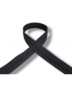 CREMALLERA NEGRA POR METROS...