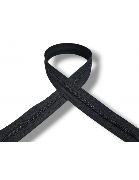 CREMALLERA NEGRA POR METROS NYLON MAYA 5
