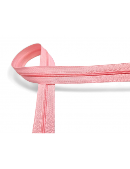 CREMALLERA ROSA POR METROS NYLON MAYA 3 C/052