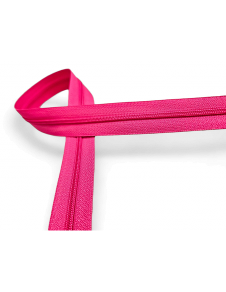 CREMALLERA FUCSIA POR METROS NYLON MAYA 3 C/070