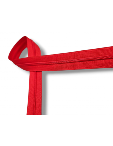 CREMALLERA ROJA POR METROS NYLON MAYA 3 C/092