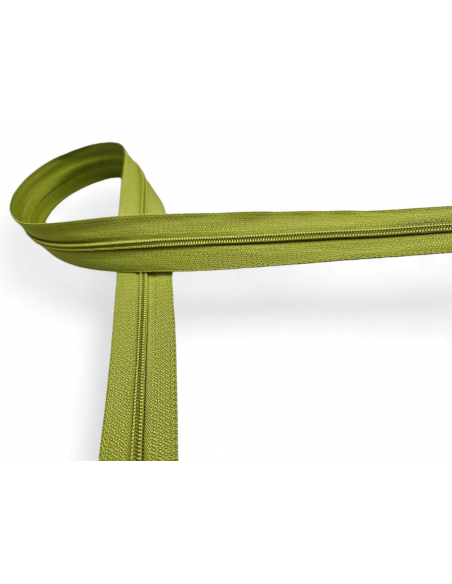 CREMALLERA VERDE POR METROS NYLON MAYA 3 C/178