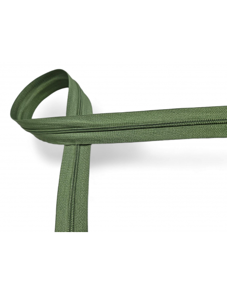 CREMALLERA VERDE POR METROS NYLON MAYA 3 C/196