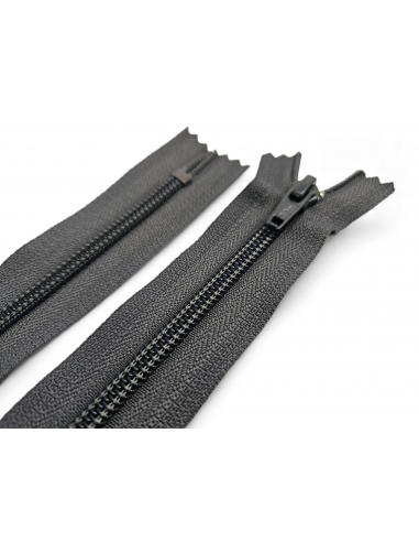 CREMALLERA YKK GRIS OSCURO NYLON-5...