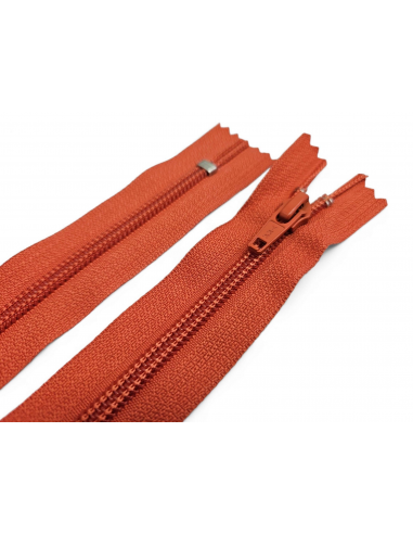 CREMALLERA YKK NARANJA NYLON-5 24CM....