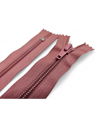 CREMALLERA YKK ROSA NYLON-5 24CM. C/069