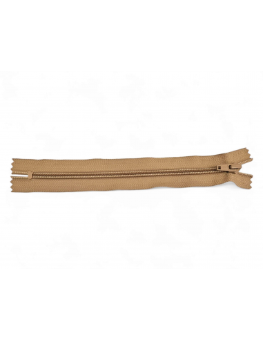 CREMALLERA YKK MARRÓN CAMEL NYLON-5...