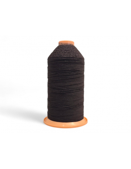 CONO HILO MARRÓN OSCURO ELÁSTICO-15 1000 MTS. C/ 4002