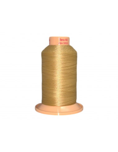BOBINA FIO AMARELO DOURADO TERA 60 600 MTS. C/0893