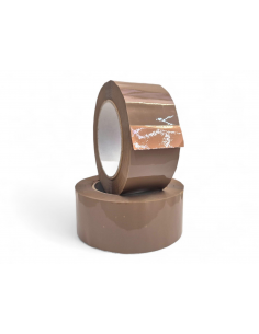 ROLLO DE PRECINTO 126 X 50MM. ACRILICO MARRÓN