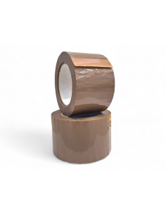 ROLLO DE PRECINTO 126 X 75MM ACRILICO MARRÓN HABANA