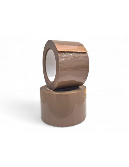 ROLLO DE PRECINTO 126 X 75MM ACRILICO MARRÓN HABANA