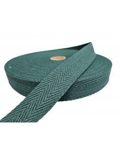 CINTA ALGODÓN VERDE OSCURO...