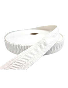 CINTA ALGODÓN BLANCO ROTO...