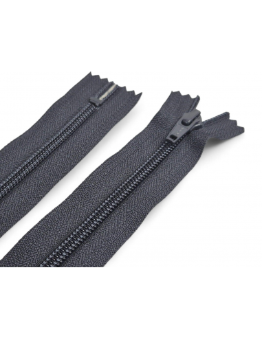 CREMALLERA YKK GRIS OSCURO NYLON-5...