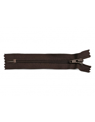 CREMALLERA YKK MARRÓN NYLON-5 14CMS...