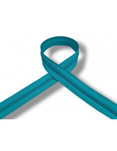 CREMALLERA AZUL TURQUESA...