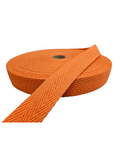 CINTA ALGODÓN NARANJA 30MM...