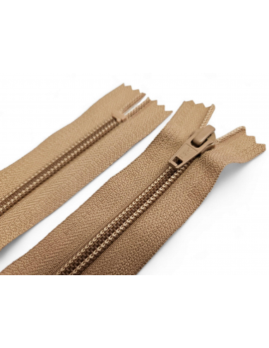 CREMALLERA YKK MARRÓN CAMEL MAYA 5 - VARIOS...