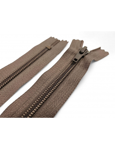 CREMALLERA YKK MARRÓN MAYA 5 - VARIOS TAMAÑOS...