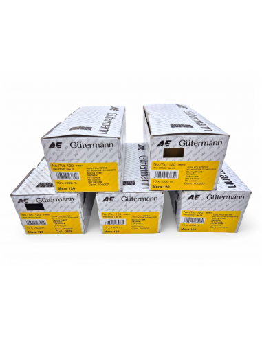 PACK 50 BOBINAS HILO MARA 120/3 1000 MTS