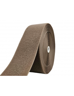 ROLLO DE 25 MTS CINTA DE CIERRE (TIPO VELCRO) MARRON 102 PARTE PELO