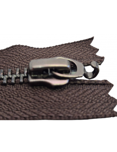 CREMALLERA METÁLICA MARRÓN 157 YKK 12 CM - MAYA...